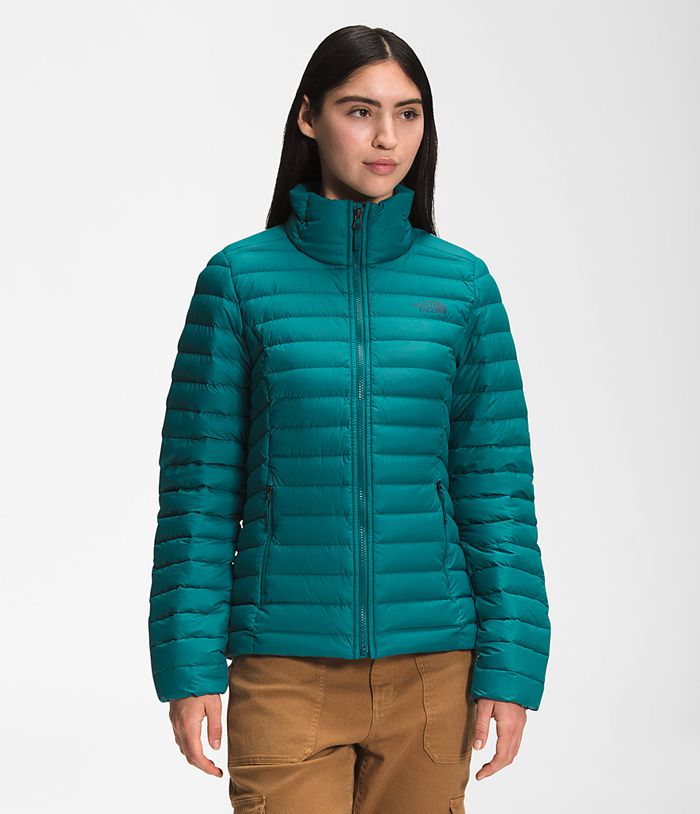 The North Face Winterjas Dames Stretch YFHP64189 - Groen